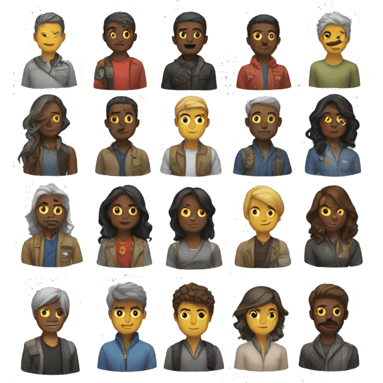 Seekers Alliance and movement emoji