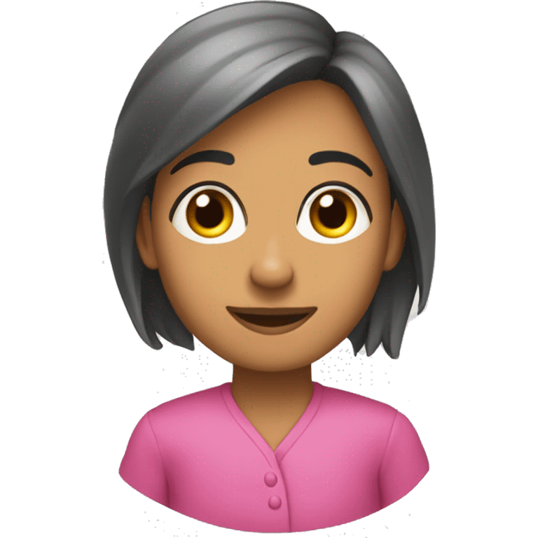 Círculo rosa patel emoji