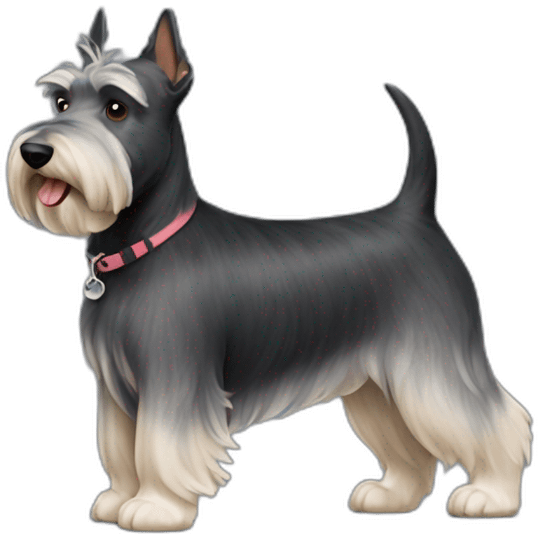 scottish-terrier-dog-walking emoji