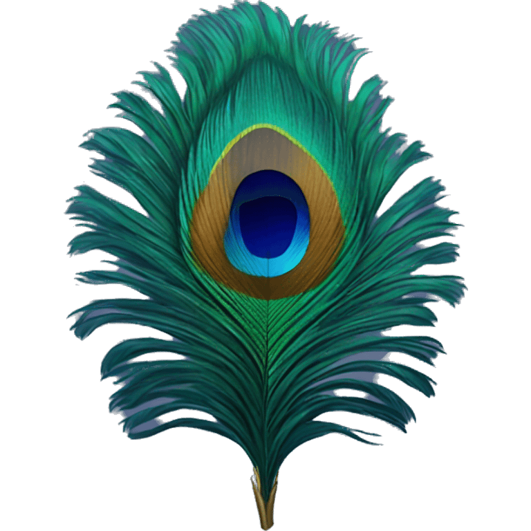 peacock feather emoji | AI Emoji Generator