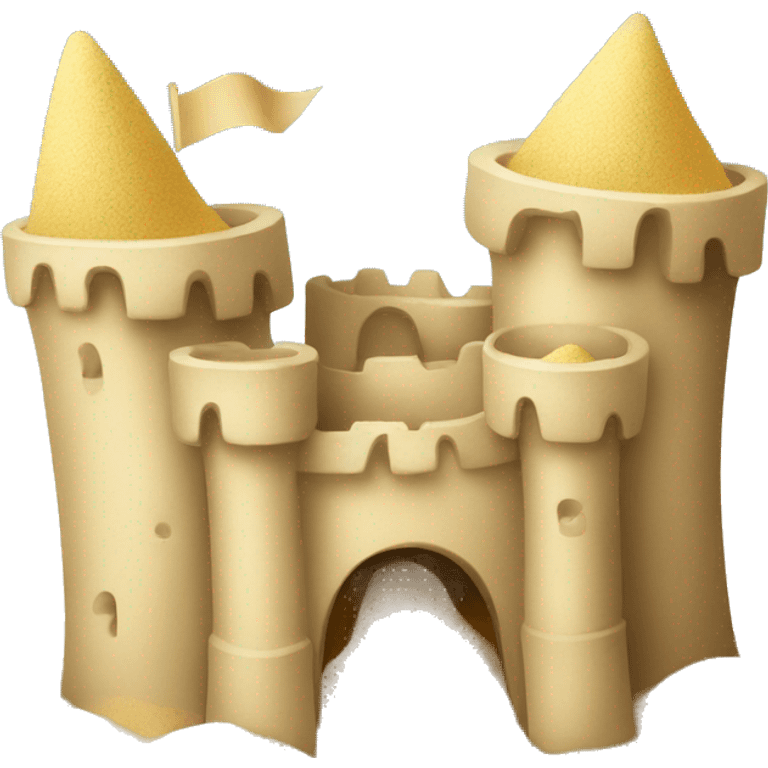 Sand castles emoji