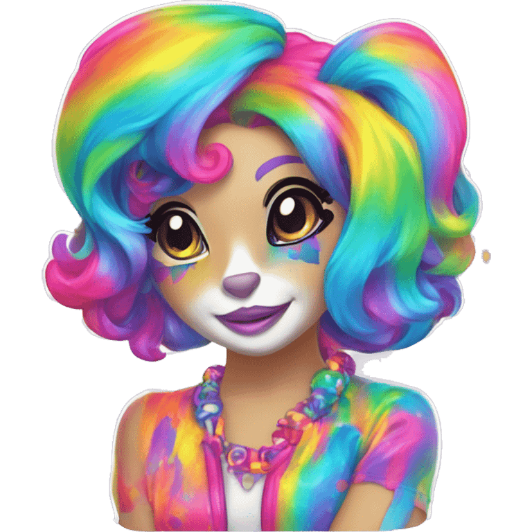 lisa frank sticker emoji