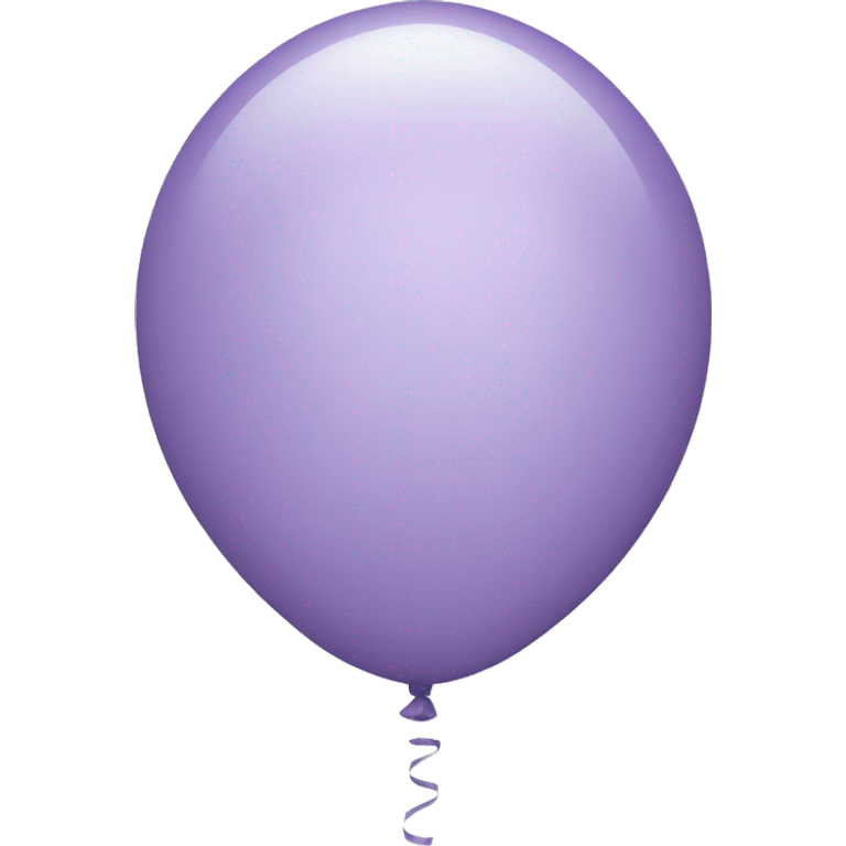 Light purple balloon emoji