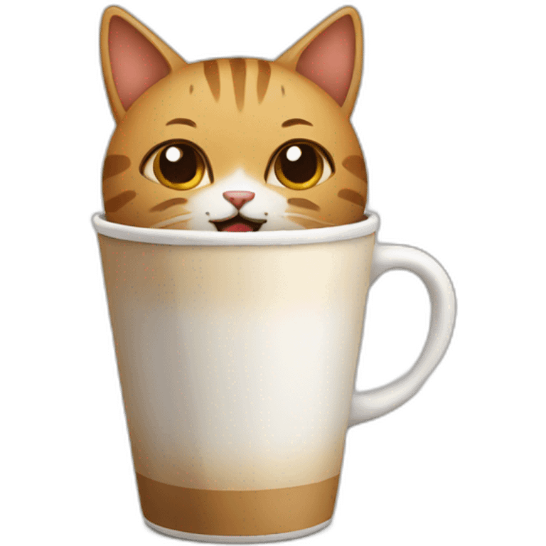 coffee-cat emoji