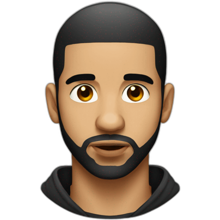 Drake with bleeding nose emoji