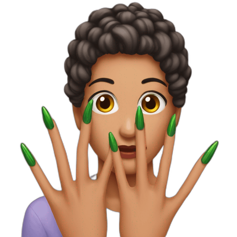 Long nails emoji