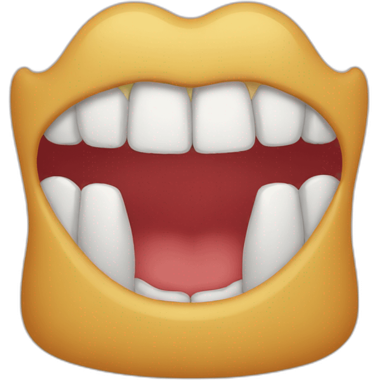 mouth bed emoji