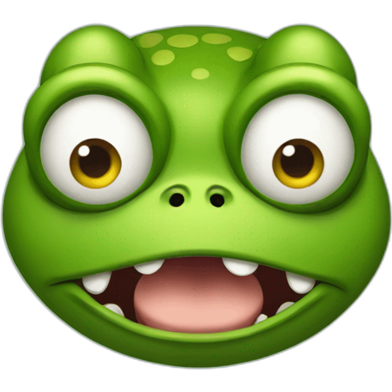 angry frog emoji