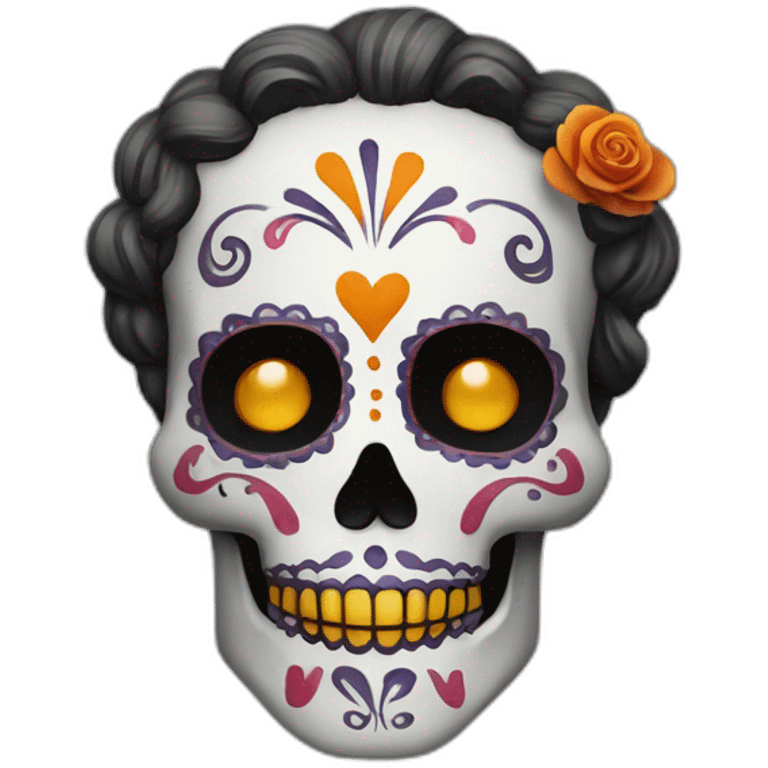 dia dos muertos emoji