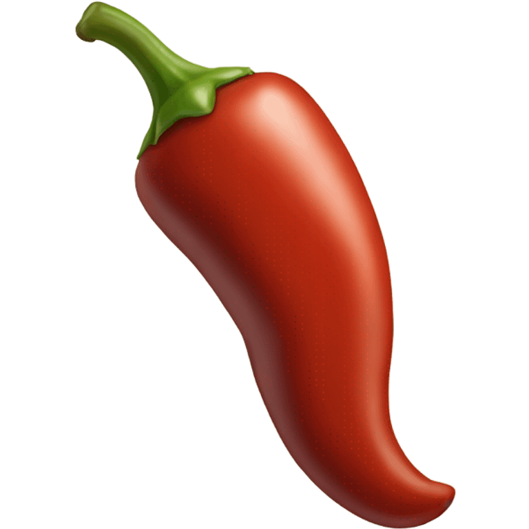 Red chile emoji