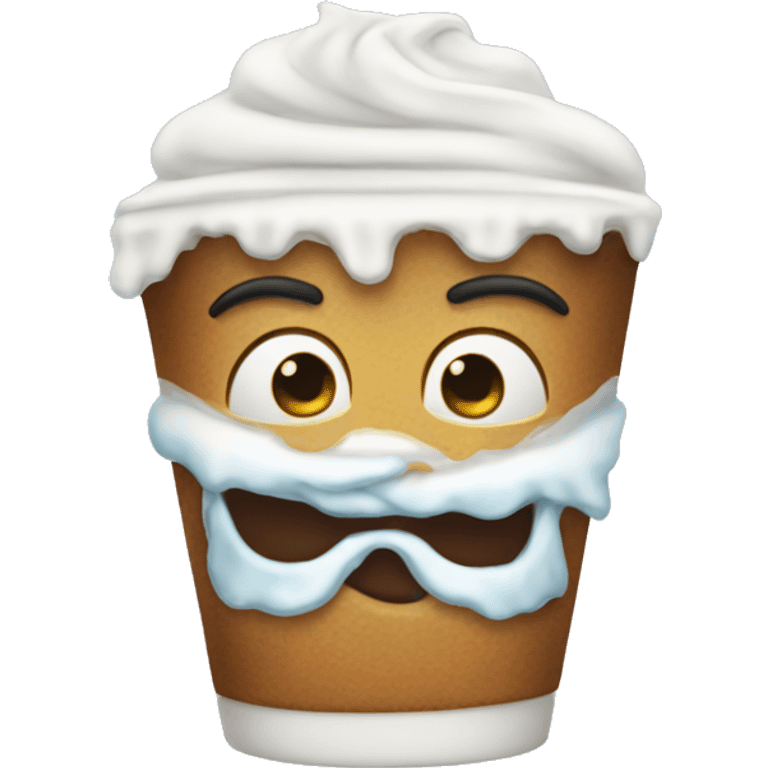 iced lattw emoji