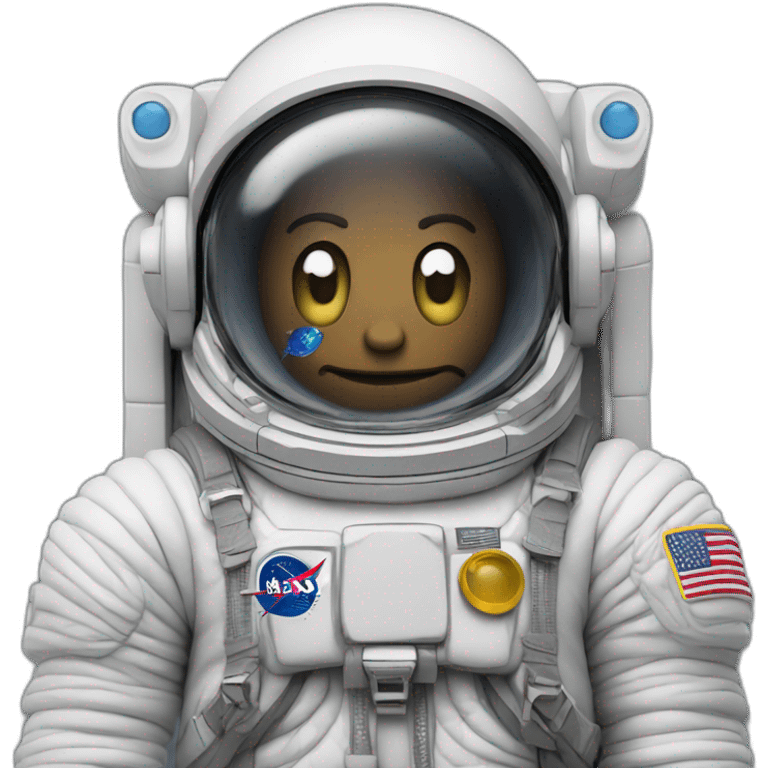 KAWS astronaut emoji