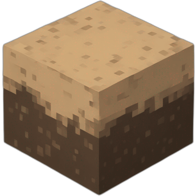 minecraft dirt block emoji