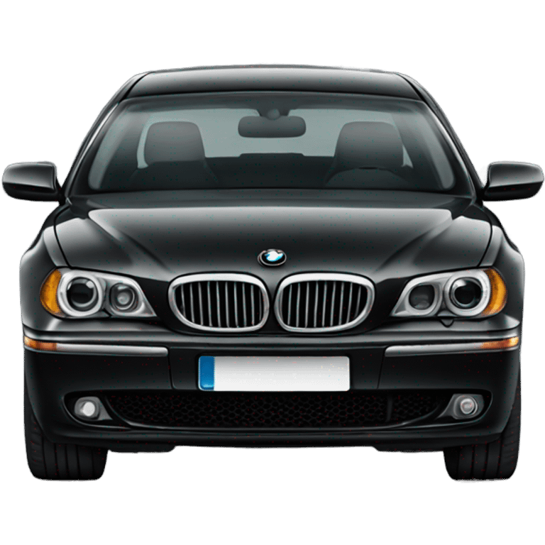 BMW 7Series black emoji