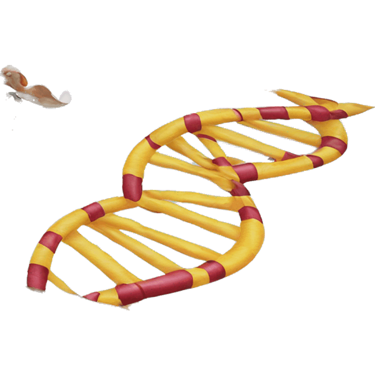 Dna on beach towel  emoji