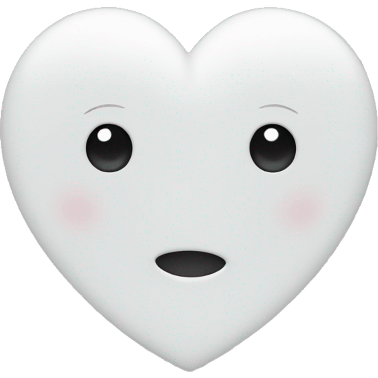 small white heart emoji