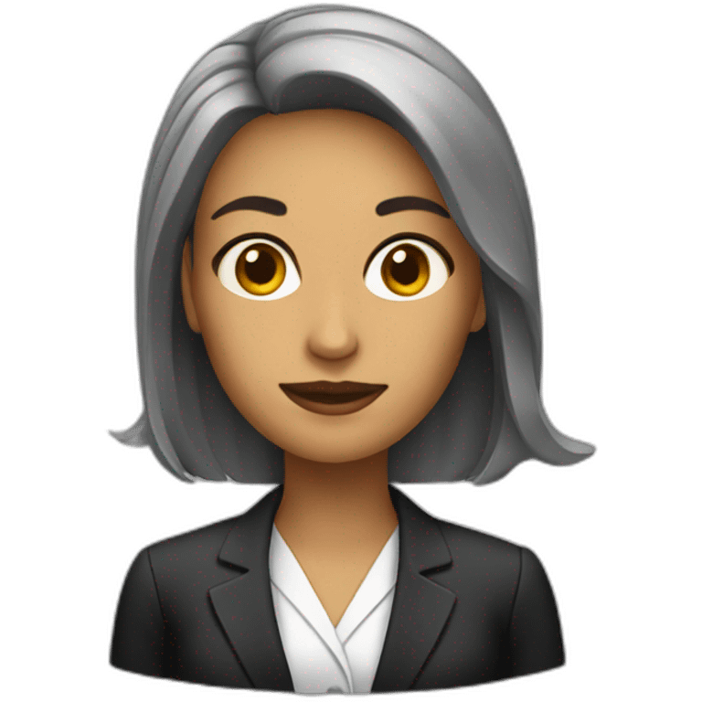 female lawyer emoji