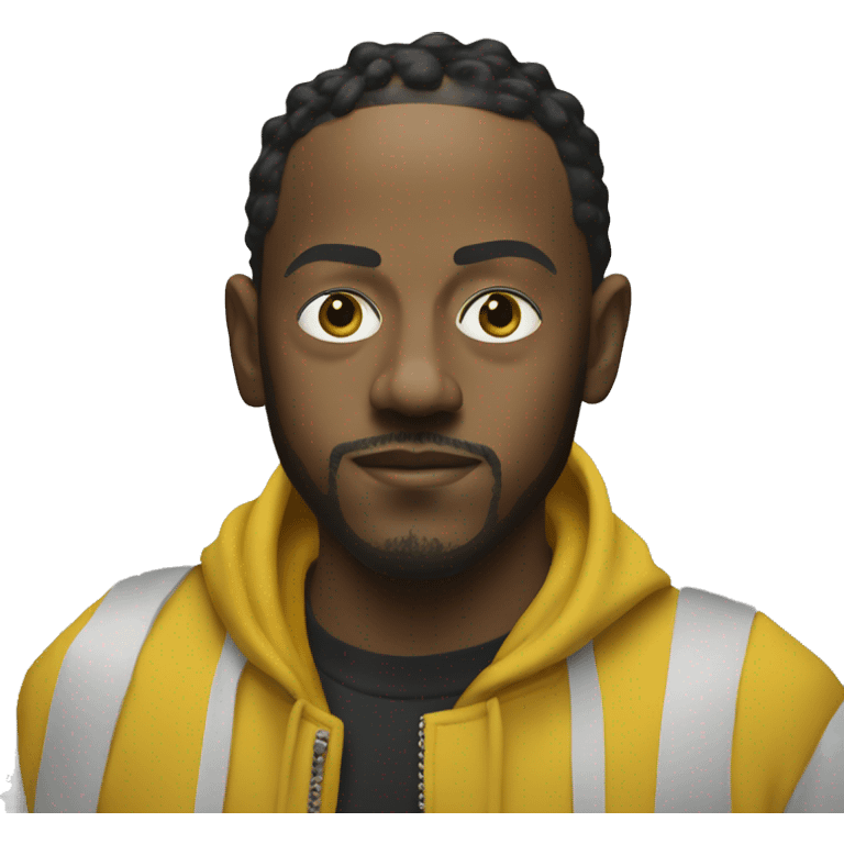 kendrick lamar with mustard emoji