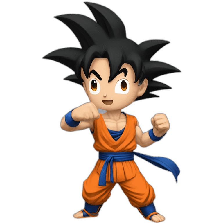 Goku fight emoji