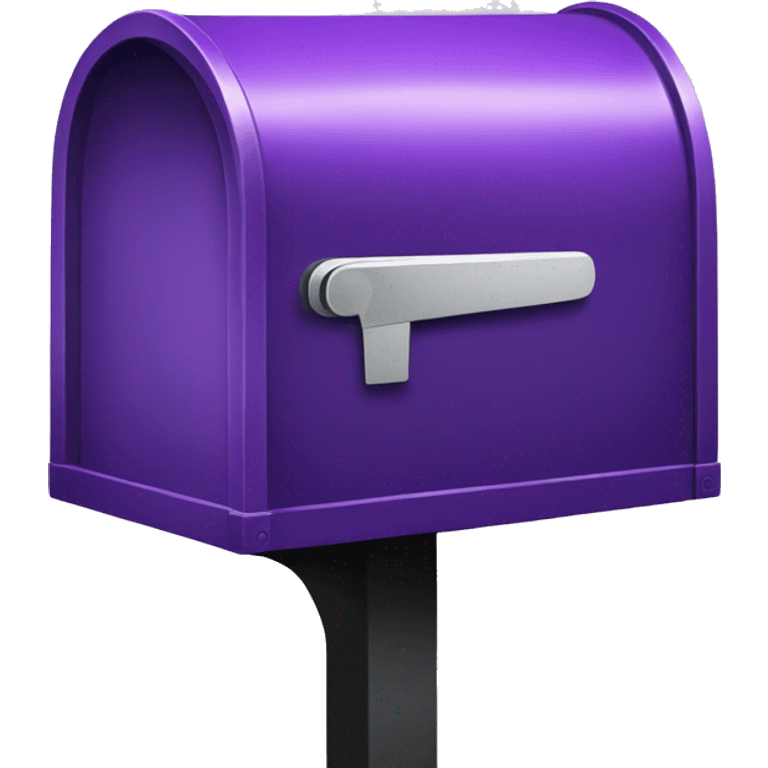 purple mailbox emoji