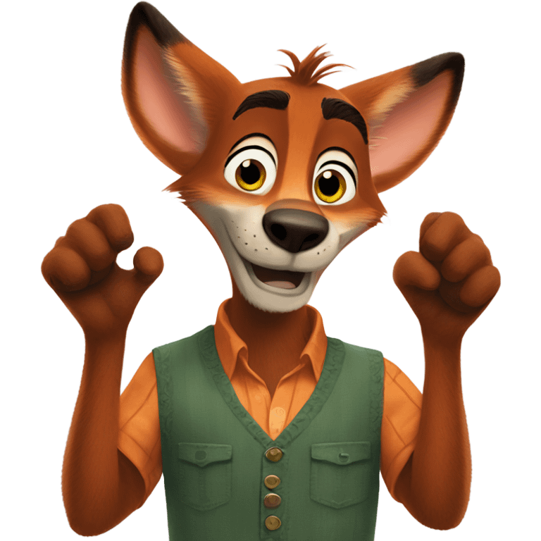 nick wilde zootopia emoji