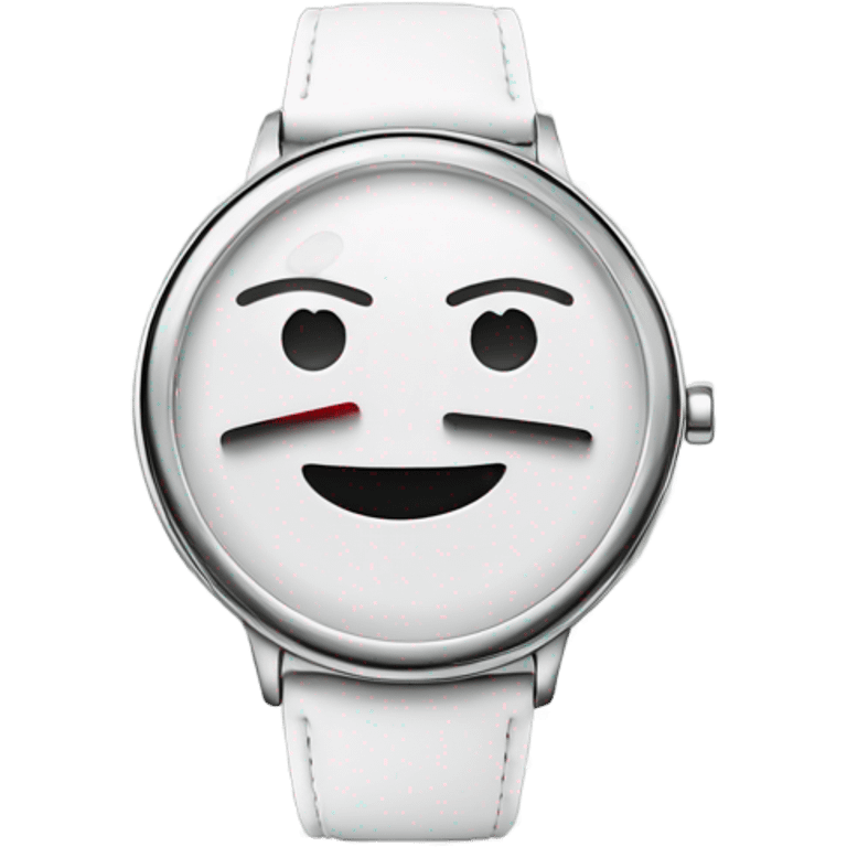 watch wioth happy face on it emoji