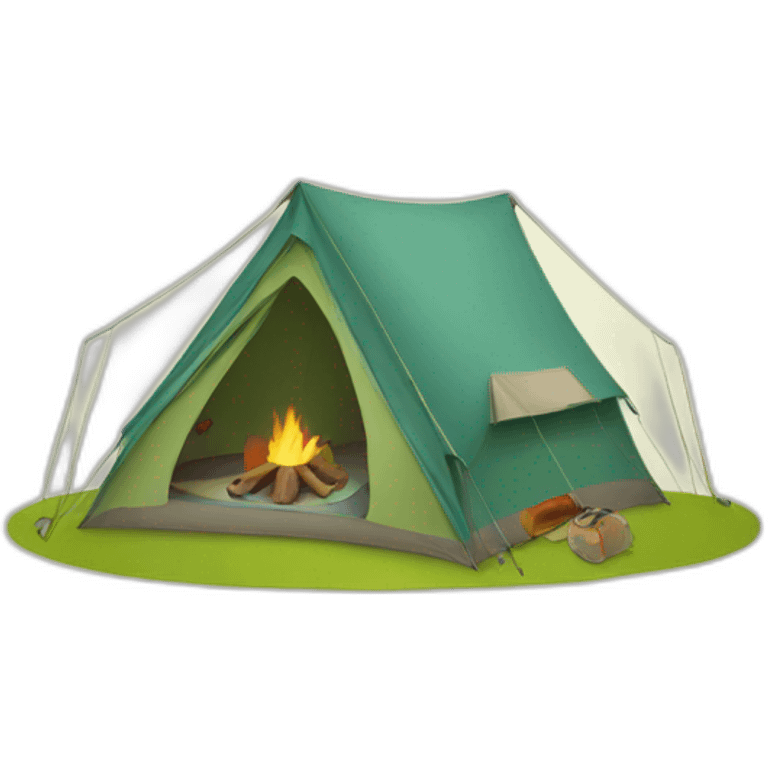 camping icon emoji