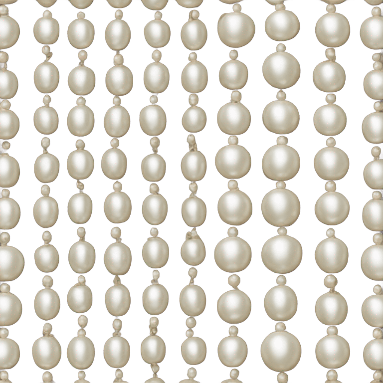 pearl beads emoji