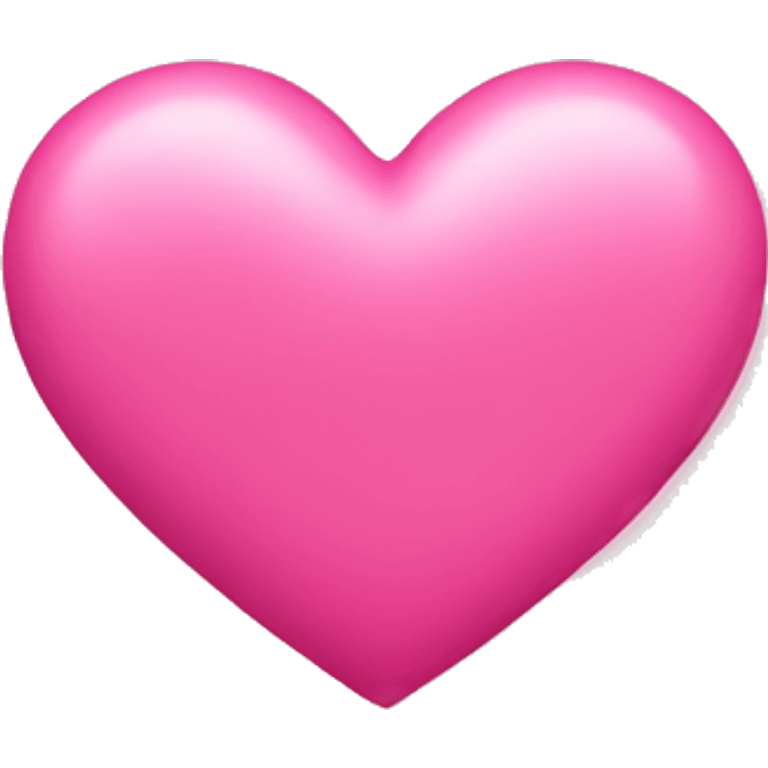 pink heart + bow emoji