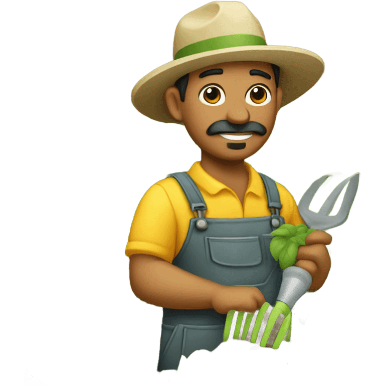 mexican gardener gardening emoji