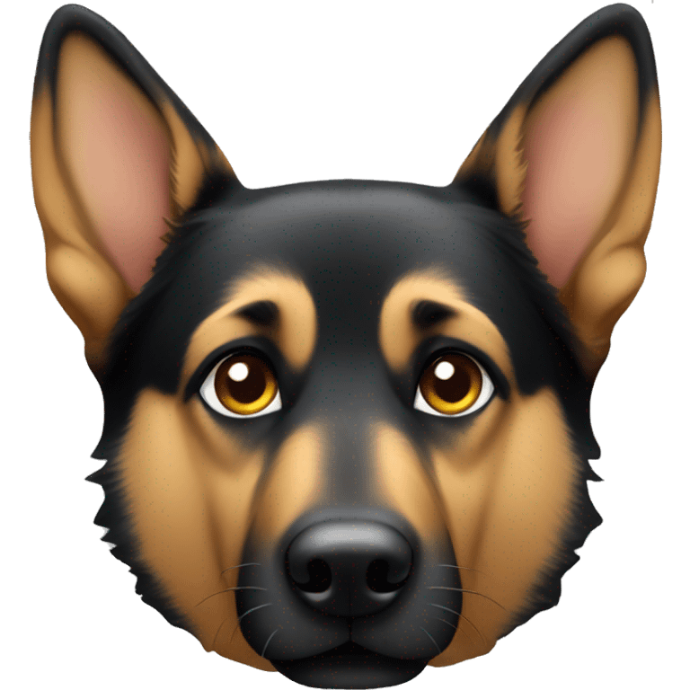 german shepard dog  emoji