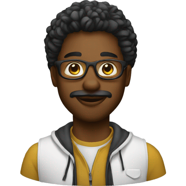 Black graphic designer  emoji