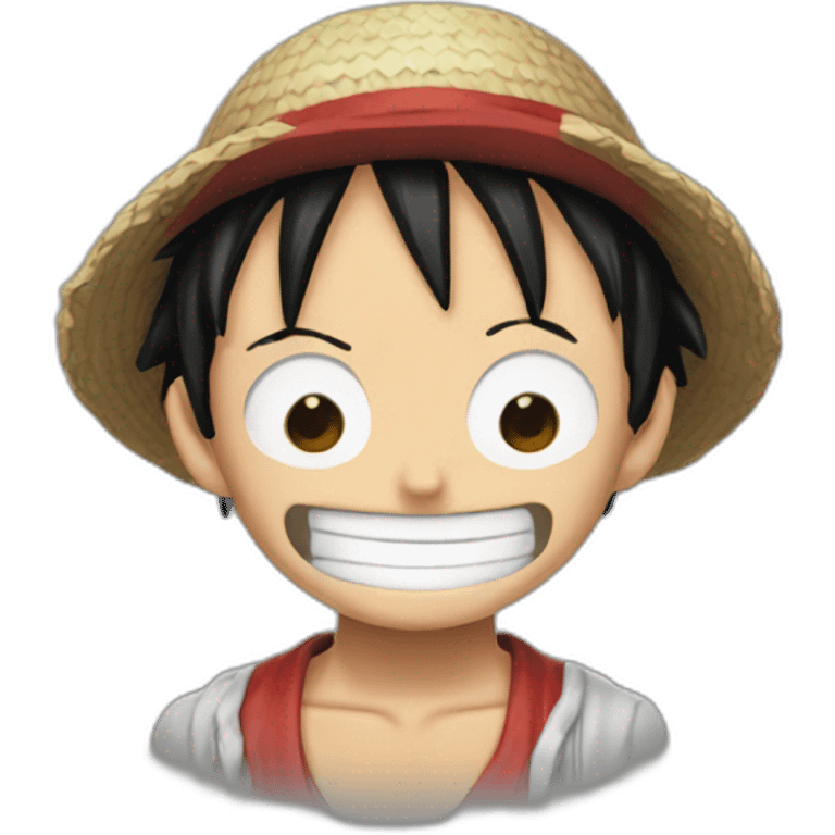 Luffy suc emoji