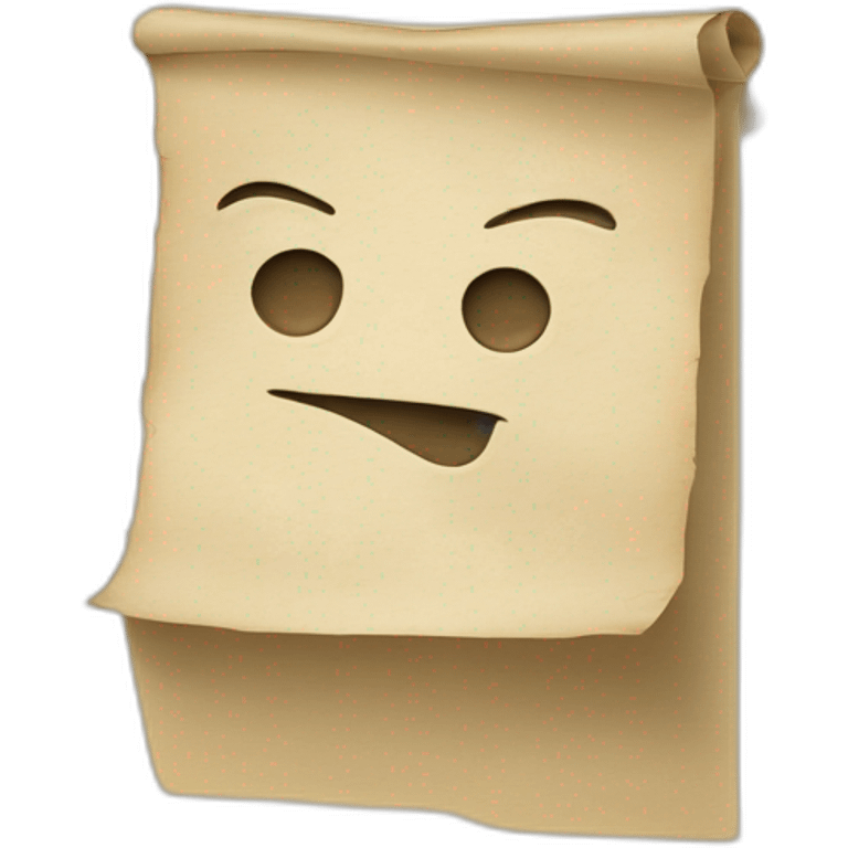 old paper emoji