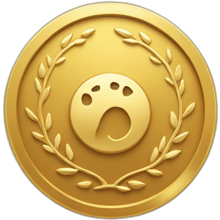 gold coin with KD symbol emoji