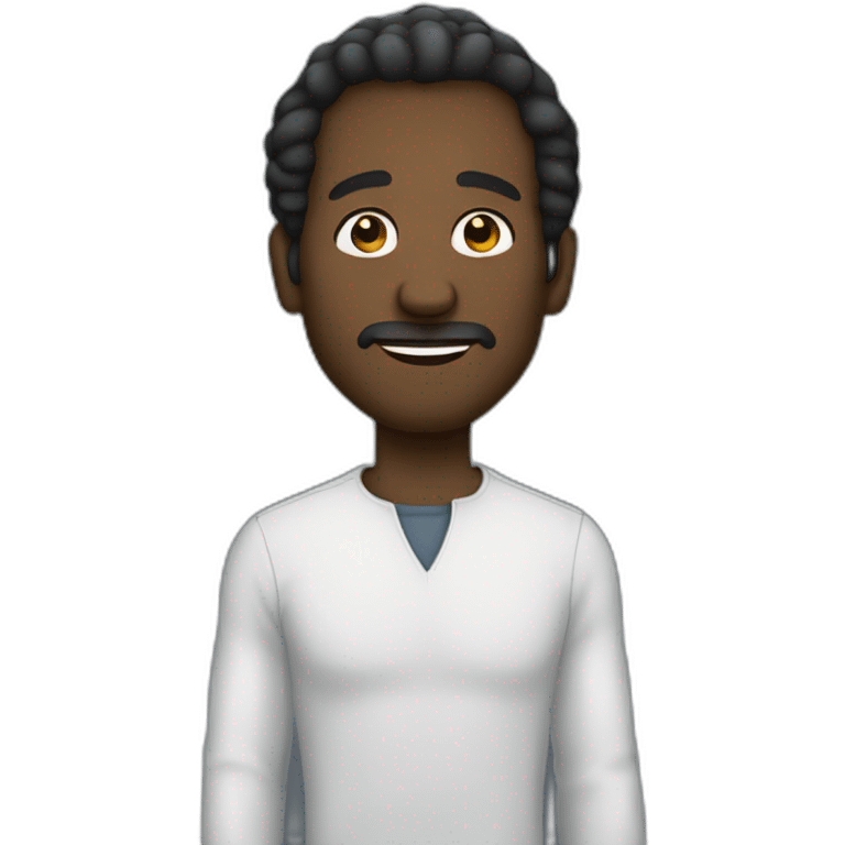 Black man big Jean-Luc Melanchon emoji