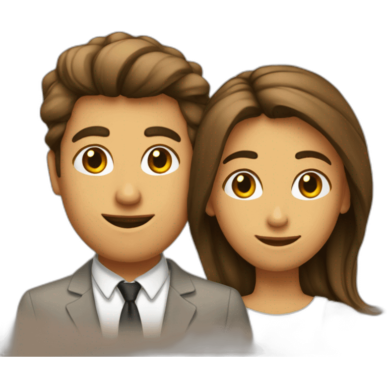 Seulement homme et femme emoji