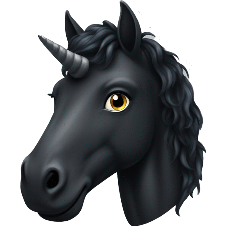 black unicorn  emoji