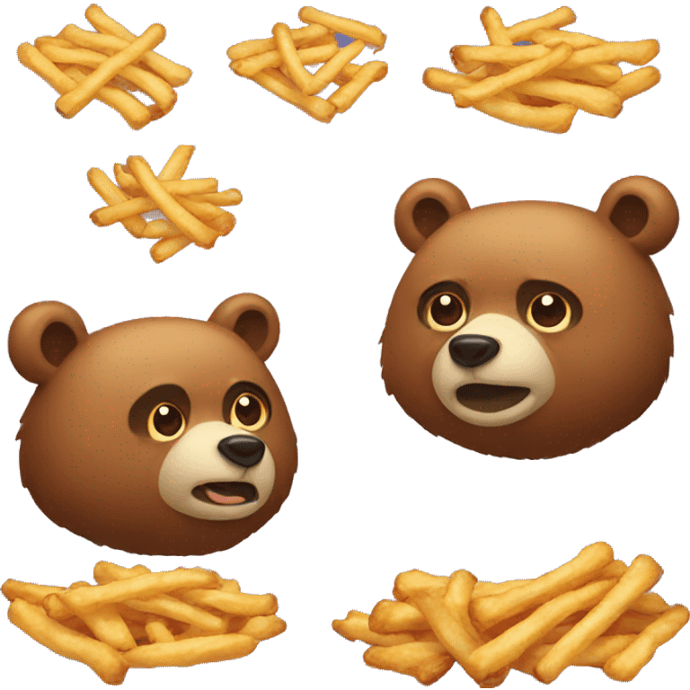 bear fried emoji