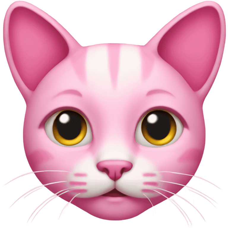 pink cat emoji