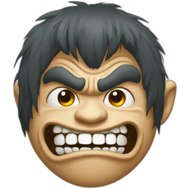 Troll face rage face emoji