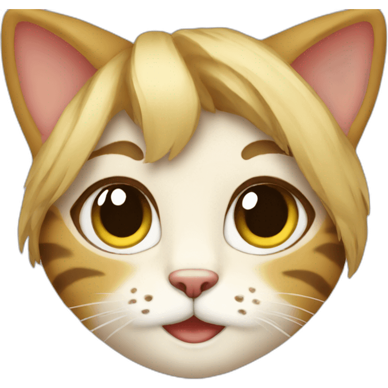 girl cat emoji