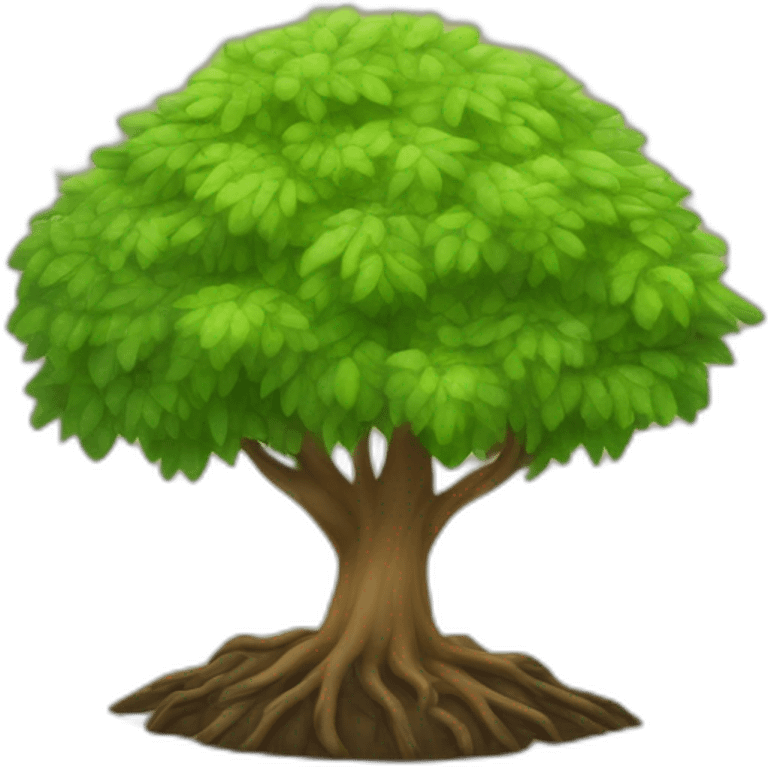 Birth of tree emoji