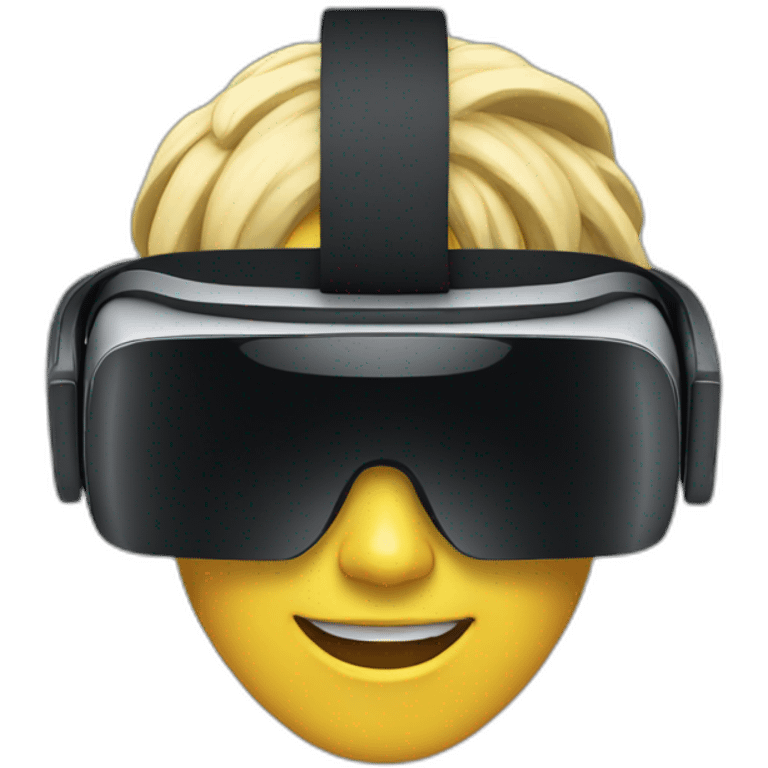 VR headset emoji