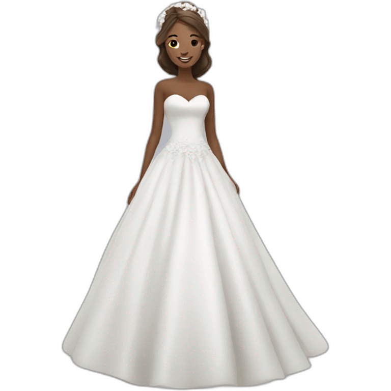 wedding bliss white emoji