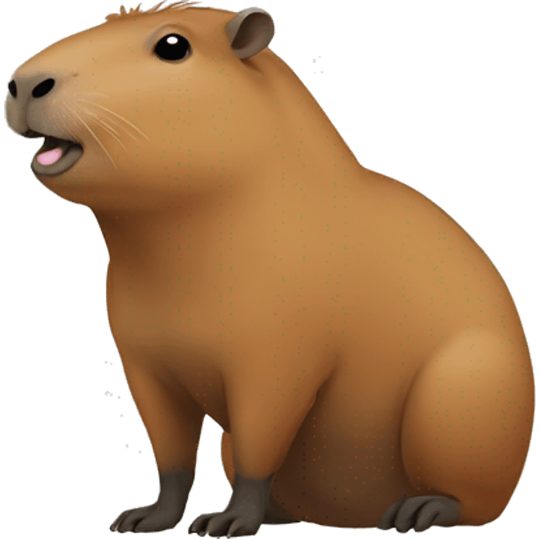 Capybara emoji