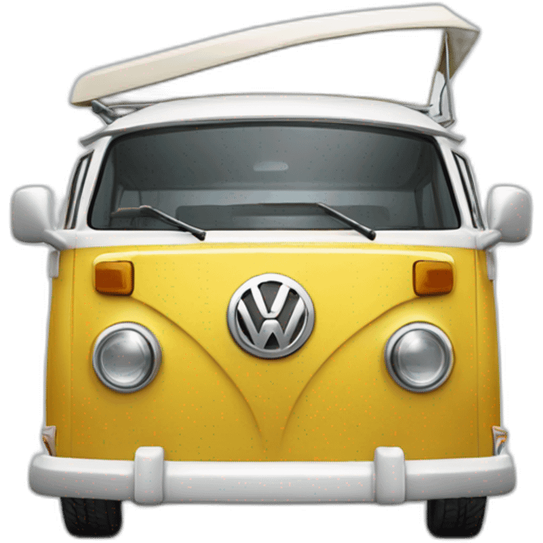 Vw camper hibrid boat emoji