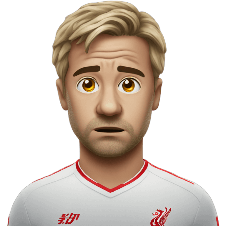 Sad Liverpool fans crying emoji