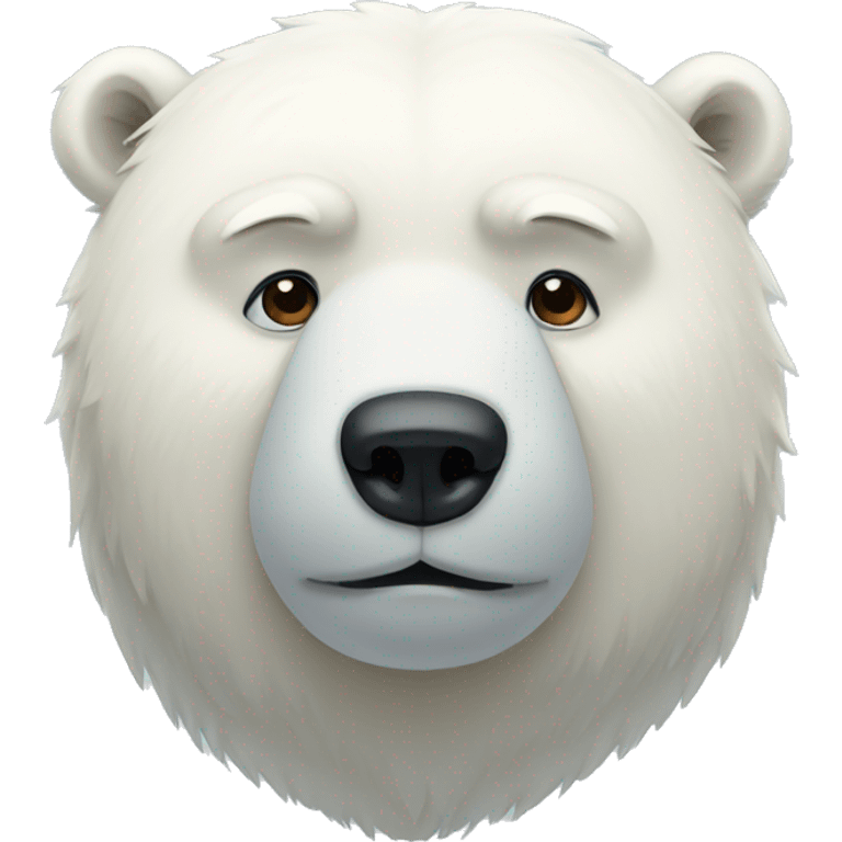 polar bear sad emoji