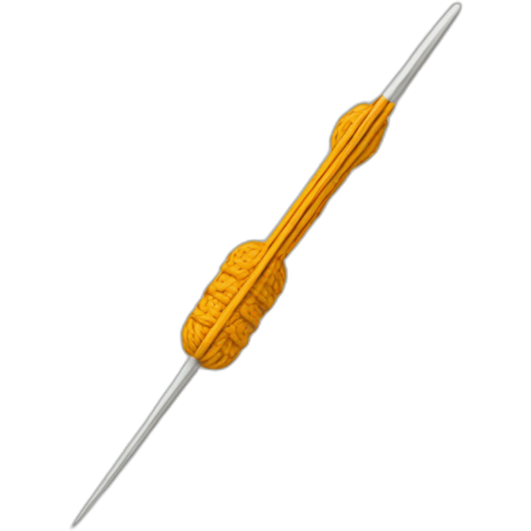 crochet needle emoji